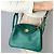 Hermès Lindy Mini Swift Pelle Crossbody Verde - vista 2