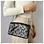 Coussin Louis Vuitton Cuscino Pochette Monogramma Embossato Pelle 3 Modi Messenger Crossbody Nero - vista 3