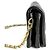 Coussin Louis Vuitton Cuscino Pochette Monogramma Embossato Pelle 3 Modi Messenger Crossbody Nero - vista 8
