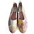 Hermès Flache Espadrille aus Canvas 41 Rosa Mehrfarben - Ansicht 3