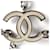 Classique Chanel Ceinture métallique fine CC 95 blanche  - vue 7