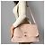 Zanellato Bolso mensajero Postina Medium de cuero, 2 formas, rosa - vista 4
