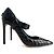 Valentino Garavani Pumps in pelle Rockstud Spike 39 1/2 Neri Nero - vista 3