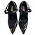 Valentino Garavani Pumps in pelle Rockstud Spike 39 1/2 Neri Nero - vista 5