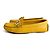Fendi Mocassino in pelle Baguette 38 1/2 Giallo - vista 4