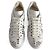 Alexander Mcqueen Niedrige Leder-Sneaker mit Nieten 40 weiß - Ansicht 2