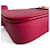 Saint Laurent Borsa a tracolla in pelle Chyc rosa - vista 10