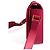 Saint Laurent Borsa a tracolla in pelle Chyc rosa - vista 5