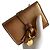 Chloé Alphabet Mini Leather Folding Wallet Metallic Rose - view 3
