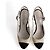 Timeless Chanel Décolleté in pelle con punta a cappuccio 40 C beige e nero Multicolore - vista 3