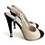 Timeless Chanel Décolleté in pelle con punta a cappuccio 40 C beige e nero Multicolore - vista 6