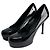 Saint Laurent Tribute Lackleder-Pumps 40 Schwarz