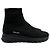 Prada Sock-Style Stoff Plattformstiefel 38 schwarz - Ansicht 4