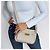 Hermès Mini Jypsiere in pelle Clemence bianco - vista 3