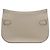 Hermès Mini Jypsiere in pelle Clemence bianco - vista 5
