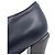 Fendi High Heel Ankle Boots Leather 40 1/2 Navy Navy blue - view 7