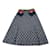Gucci Falda Midi GG de denim jacquard 40 azul - vista 2
