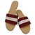 Bally Fibre tessili a righe e sandali in pelle 40 bicolore Multicolore - vista 2