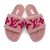 Louis Vuitton Mule in shearling tessuto piatto 39 Rosa