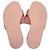 Louis Vuitton Mule in shearling tessuto piatto 39 Rosa - vista 2