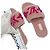 Louis Vuitton Mule in shearling tessuto piatto 39 Rosa - vista 4