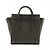 Luggage Céline Borsa in pelle di vitello nano drumato 2-in-1 a tracolla verde militare - vista 2