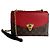 Louis Vuitton Saint Placide Borsa a tracolla in pelle con patta Monogram Rosso