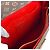 Louis Vuitton Saint Placide Borsa a tracolla in pelle con patta Monogram Rosso - vista 11