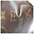 Louis Vuitton Saint Placide Borsa a tracolla in pelle con patta Monogram Rosso - vista 18