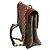 Louis Vuitton Saint Placide Borsa a tracolla in pelle con patta Monogram Rosso - vista 4