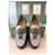 Mocassini Gucci monogramma supremo Marrone Beige - vista 10