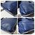 PRADA Saffiano Lux Grande Galleria Double Zip Tote Blu - vista 12