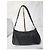 PRADA Borsa a spalla in nylon/ pelle nera Nero - vista 4