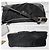PRADA Borsa a spalla in nylon/ pelle nera Nero - vista 7