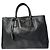 PRADA Saffiano Lux Grande Galleria Double Zip Tote Nero