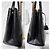 PRADA Saffiano Lux Grande Galleria Double Zip Tote Nero - vista 10