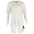 Camiseta de cuello redondo Joseph en lana marfil Blanco Crudo - vista 4