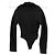 Alaïa Body en laine noir - view 2