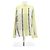 Camicia Versace in seta stampata gialla e nera Giallo