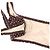 Autre Marque Top de bikini de lunares Castaño - vista 6