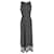  Michael Kors Printed Maxi Dress in Black Polyester  ref.2235508