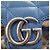 Borsa a Spalla Gucci Super Mini Aria Marmont Matelassé Blu Blu chiaro - vista 6