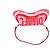 Borsa a spalla Diesel Play Flap in poliuretano rosso - vista 11