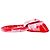 Borsa a spalla Diesel Play Flap in poliuretano rosso - vista 3