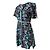 Vestido corto de seda estampado, The Kooples