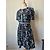 Vestido corto de seda estampado, The Kooples - vista 2