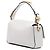 Borsa Baguette convertibile in pelle bianca Fendi - vista 2