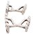 Hermès BOTTONI DA POLSO HERMES GOURMETTE ARGENTO MASSICCIO 925 ECRIN VINTAGE - vista 2