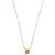 NUOVO COLLANA DINH VAN 608113 LE CUBE ORO GIALLO 18K E ZAFFIRO GIALLO - vista 2