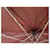 Hermès VINTAGE HERMES MONOGRAMMED H ORANGE UMBRELLA WOOD HANDLE CANVAS UMBRELLA  - view 6